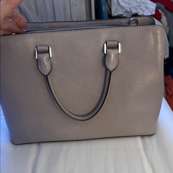 Michael Kors lilac Satchel Structured Saffiano Leather - Picture 3 of 11